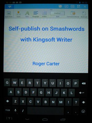 cover image of Self-publish on Smashwords with Kingsoft Writer